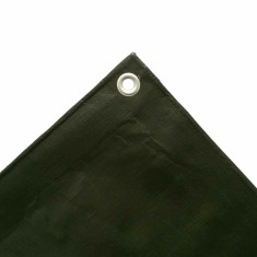 Prelata Protectie 6x10m, 210g/m&sup2;, Verde, Impermeabilă și Rezistentă