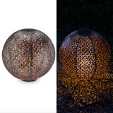Cumpara ieftin Lampa solara de exterior Navaris, Iluminare LED, 30 cm, Pornire/oprire automata, 47543.07