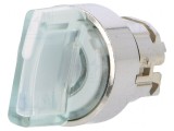 Comutator Rotativ 22mm cu LED Alb IP66