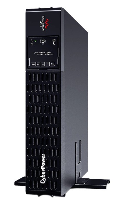 UPS CYBER POWER Line Int. cu Sinusoida Pura, rack, 1000VA/ 1000W, IEC C13, &quot;PR1000ERT2U&quot; (timbru verde 11 lei)