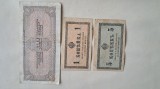 3 banknoten Russia 1k,5 k,1r circ