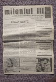 Cumpara ieftin Revista Mileniul III, anul 1, nr 1, 10 Mai 1990, Josif Constantin Dragan, 12 pag