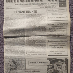 Revista Mileniul III, anul 1, nr 1, 10 Mai 1990, Josif Constantin Dragan, 12 pag