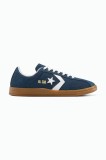 Converse sneakers din piele intoarsă All Star Classic Trainer culoarea albastru marin, A15622C