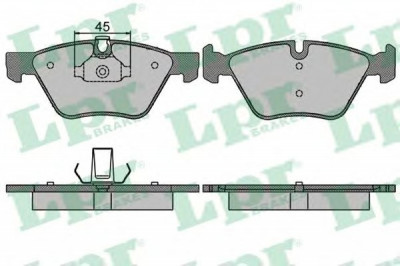 Set placute frana,frana disc BMW Seria 1 Cabriolet (E88) (2008 - 2013) LPR 05P1512 foto