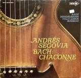 Vinil LP # Andr&eacute;s Segovia / Bach And Other Works By Sor*, Mendelssohn*, Villa-Lobos*, Rodrigo* &lrm;&ndash; Bach: Chaconne (NM)