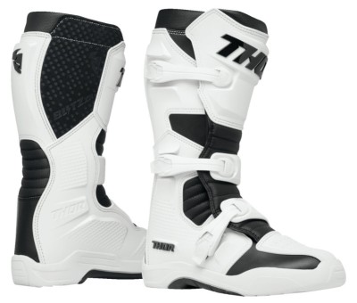 Cizme Thor XR MX Black White foto