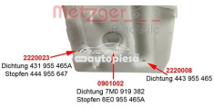 Rezervor apa,spalare parbriz VW GOLF VI Variant (AJ5) (2009 - 2013) METZGER 2140121 foto