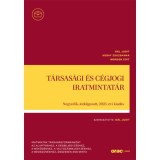 T&aacute;rsas&aacute;gi &eacute;s c&eacute;gjogi iratmintat&aacute;r - Negyedik, &aacute;tdolgozott, 2023. &eacute;vi kiad&aacute;s - Mondok Edit