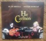 CD Al Di Meola &amp; Eszter Horgas &ndash; He &amp; Carmen - Live Concert, Galaxy