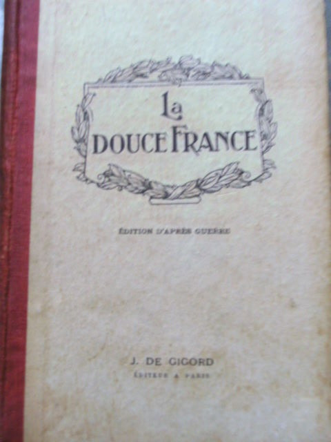 RENE BAZIN - LA DOUCE FRANCE. Paris, 1924.