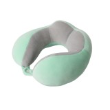 Pern&Auml; de voiaj pentru g&Atilde;&cent;t, bumbac moale, suport ergonomic cu 4 puncte de confort, sistem de prindere cu capse, ideal&Auml; pentru c&Auml;l&Auml;torii, birou, ma