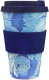 Cană de voiaj - William Morris Acanthus with Deep Blue Silicone - ***