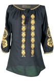 Bluza tip ie dama B2, bleumarin , marimea 3XL