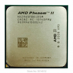 Procesor AMD Phenom II X4 965 3.4 GHz skt AM3 + cooler foto