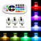 Bec SOFIT 39MM. RGB CU TELECOMANDA &amp;#8211; 6 LED SMD 5050 RGB 12V (pret/set)