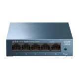Cumpara ieftin Switch LiteWave LS105G, 5 porturi RJ45 Gigabit, Unmanaged - TP-Link LS105G