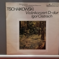 Tschaikowsky – Violin Concerto D-dur (1987/Melodia/URSS) - VINIL/ca Nou (NM+)
