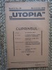 Revista UTOPIA ANUL I nr. 10 / 1929