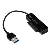 Cumpara ieftin CABLU USB LOGILINK adaptor USB 3.0 (T) la S-ATA (T) 6cm adaptor USB la HDD S-ATA 2.5&amp;quot; negru &amp;quot;AU0012A&amp;quot;