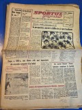 ziarul sportul popular 21 mai 1966