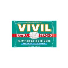 Bomboane fara zahar Vivil Extra Strong cu Eucalipt si Mentol