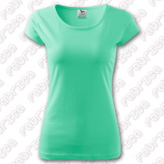 Tricou de dama model Pure cambrat foto