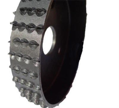 Disc rașpel cupă 90mm pentru polizor unghiular T-40/90 ax 22,2mm foto