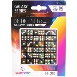 Set 36 Zaruri Gamegenic - Galaxy Series - D6 12 mm - Mars