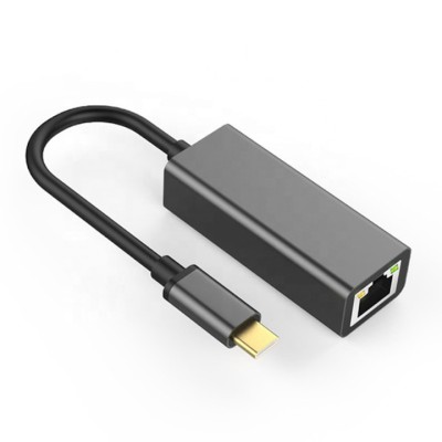 Adaptor USB Type-C la Retea Gigabit Ethernet RJ45 TechDelivery UBC15G, Space Gray foto
