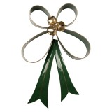Cumpara ieftin Decoratiune Craciun Fundita metal verde auriu 48x11x70 cm