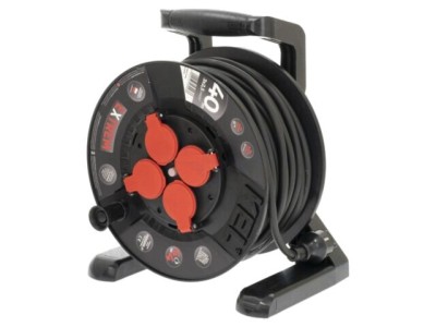Prelungitor alimentare KEL 3x2,5mm2 4 prize 40m 16A negru foto