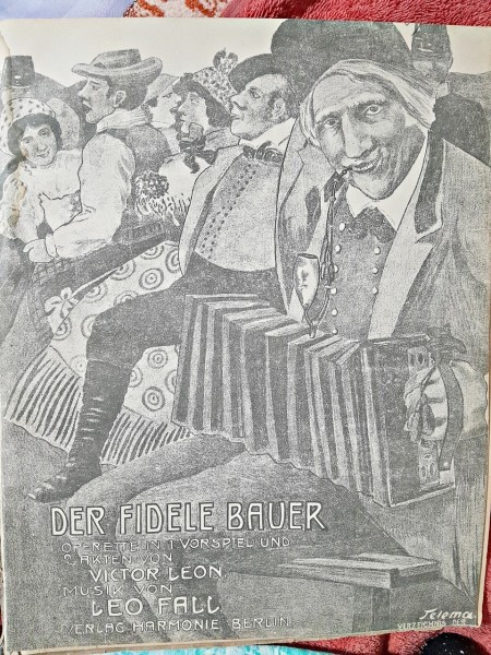 Fidele Bauern Walzer, vals dupa motive din opereta Der fidele Bauer - Victor Leon