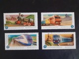 2021 - Romania - Anul European al Cailor Ferate, Trenuri - serie simpla