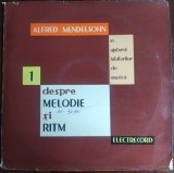 Cumpara ieftin DISC LP: ALFRED MENDELSOHN IN AJUTORUL IUBITORILOR DE MUZICA:DESPRE MELODIE&amp;RITM
