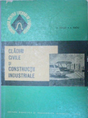 CLADIRI CIVILE SI CONSTRUCTII INDUSTRIALE-V. FOCSA,A. RADU 1966 foto