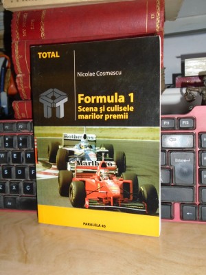 NICOLAE COSMESCU - FORMULA 1 _ SCENA SI CULISELE MARILOR PREMII , 2005 * foto