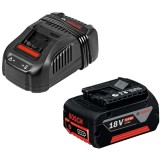 Bosch GBA 18 V + GAL 1880 CV - Set 1 acumulator si incarcator Li-Ion 18 V 5 Ah incarcare rapida
