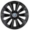 Set 4 Capace Roti, potrivite jantelor de R15, pentru Volkswagen, model delta negru