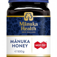 Miere de Manuka MGO 250+, 500g, Manuka Health