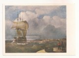 FA92 -Carte Postala- RUSIA - State Russian Museum, I.K. Aivazovsky - Kronstadt, Great Roadstead, necirculata 1968