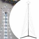 Cumpara ieftin Pom de Craciun LED 363 LED-uri Alb Rece 182 cm