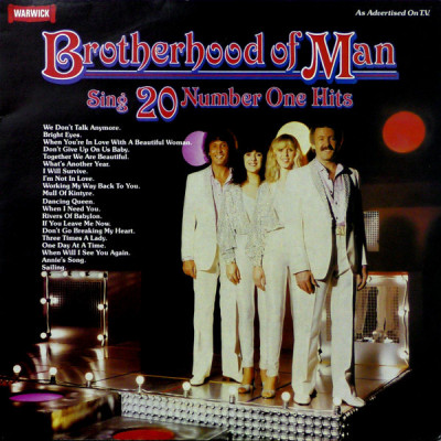 Vinil Brotherhood Of Man &amp;ndash; Sing 20 Number One Hits (VG++) foto