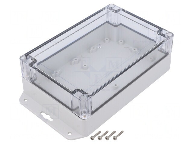 Carcasă Universală ABS Gri Deschis 120x180x60mm