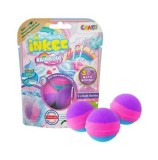 Cumpara ieftin Bile de baie Craze Inkee - Curcubeu parfumat, 3 buc