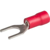 Papuci electrici izolati, rosu furca, 4,3 mm, lungime 19,60 mm, crimpat, 016, 10 terminale la blister Carpoint AutoDrive ProParts