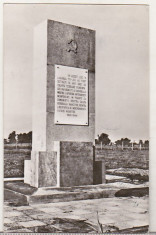 bnk cp Targu Jiu - Monumentul luptatorilor antifascisti - circulata foto
