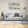 VidaXL Covor pufos &quot;PAMPLONA&quot; fire &icirc;nalte, albastru modern 140x200 cm 375323