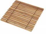 Cumpara ieftin Suport pentru recipiente fierbinti Square, 17.5x18 cm, bambus, Excellent Houseware