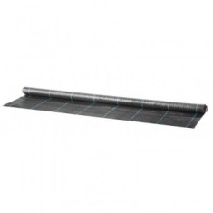 Folie antiburuieni, Strend Pro Garden H1101 polipropilena, tesuta, neagra, 1.5x10 m, 100 g/m
